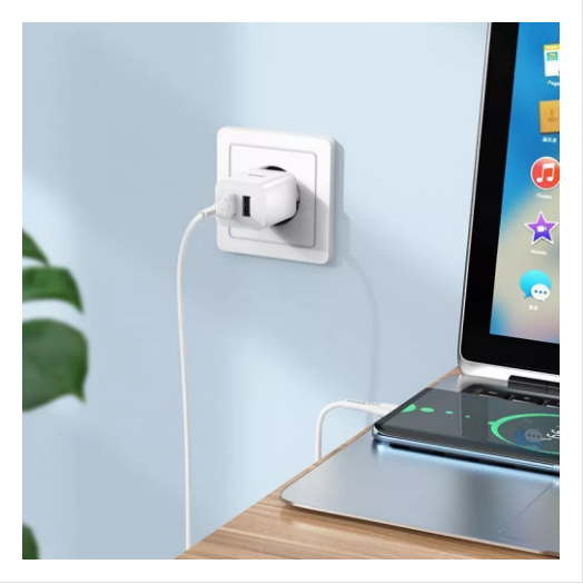 Зарядное устройство СЗУ с кабелем USB to Type-C Hoco N25 Maker (2 USB) white - изображение 3