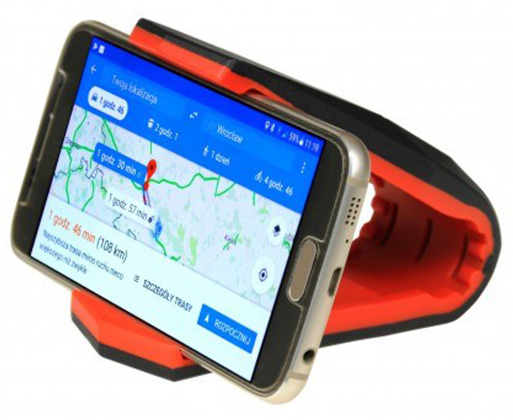 Uchwyt do smartfona iBox H-4 Czarny (5901443053361) - obraz 5