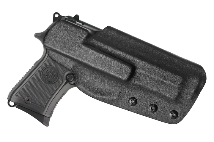 Внутрібрючна пластикова (кайдекс) кобура A2TACTICAL для Beretta М9/92 лівша чорна (KD11) - зображення 2