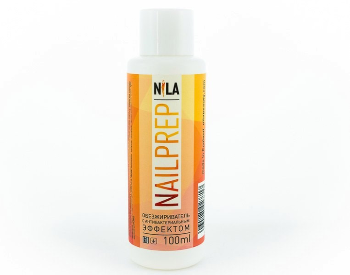 Знежирювачах з антибактеріальним Nila Nail Prep ефектом 100 мл - зображення 1