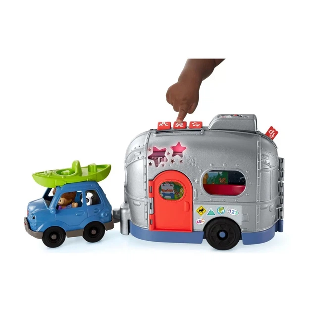 Освітній кемпер для маленьких дослідників Fisher-Price Little People (194735091331) - зображення 3