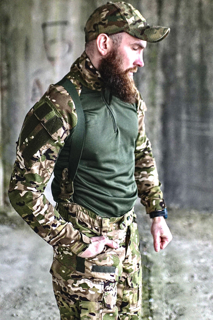Военная AVIVA тактическая рубашка UBACS M Зеленый (8047990) - изображение 1