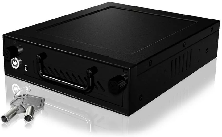 Obudowa dysku Icy Box IB-148SSK-B 3,5"/2,5" HDD SATA/SAS - obraz 2