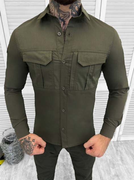 Тактическая рубашка Tactical Duty Shirt Olive L - изображение 1