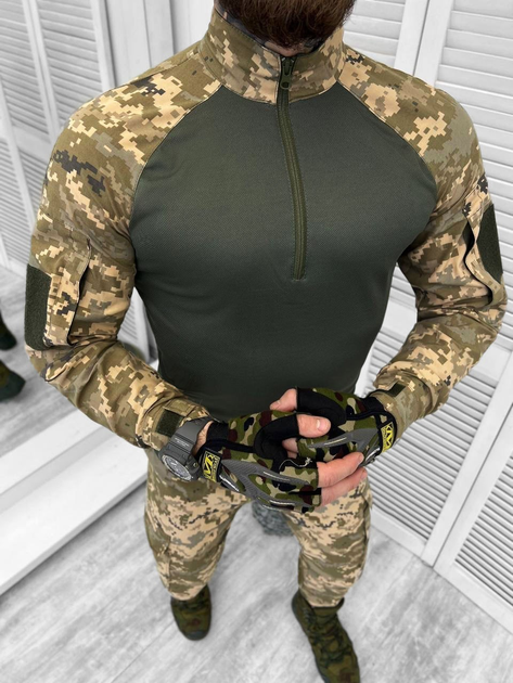 Тактическая рубашка Combat Performance UBACS Пиксель Elite - изображение 2