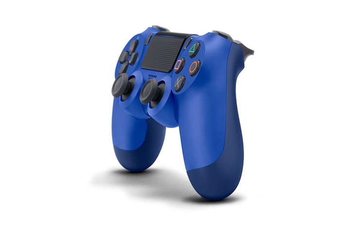 Беспроводной геймпад Play Station Dualshock 4 Wireless Bluetooth джойстик для приставки PS4 Blue Синий - изображение 3