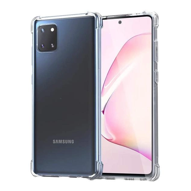 Чехол Fiji Proof для Samsung Galaxy Note 10 Lite (N770) бампер с усиленными бортами Transparent - Фото 1 Чехол Fiji Proof для Samsung Galaxy Note 10 Lite (N770) бампер с усиленными бортами Transparent - изображение 1