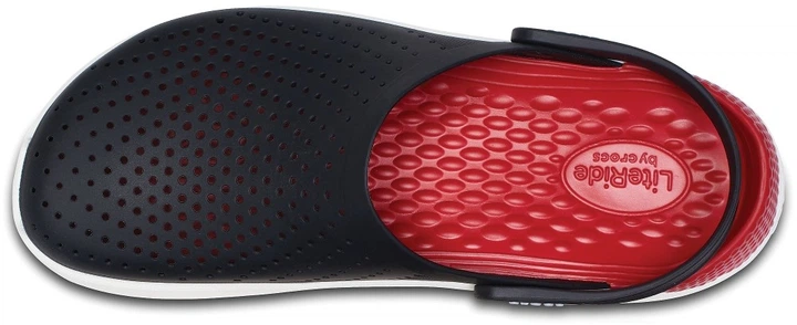 Унисекс кроксы Crocs LiteRide Clog Black/White M5-W7 37-38р. (22,9 см) Черный - Фото 3 Унисекс кроксы Crocs LiteRide Clog Black/White M5-W7 37-38р. (22,9 см) Черный - изображение 3