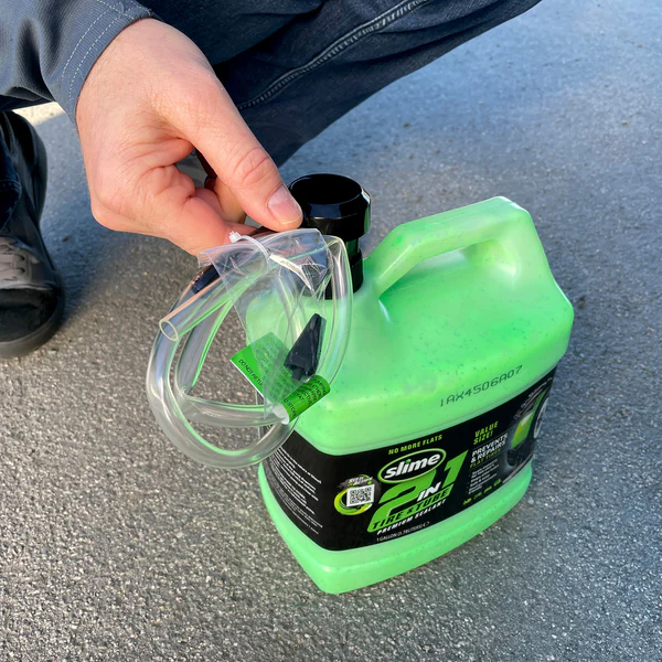 Герметик для безкамерок Slime 2-in-1 Premium, 3.8л - зображення 4