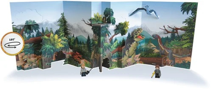 Zestaw książek z klockami LEGO Jurassic World Owen kontra Delacourt (5907762001205) - obraz 5
