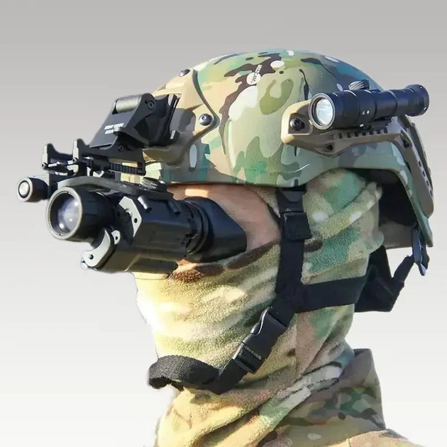 Инфракрасный цифровой прибор ночного видения военного типа аналог NVG-10 (PVS-14) - изображение 1