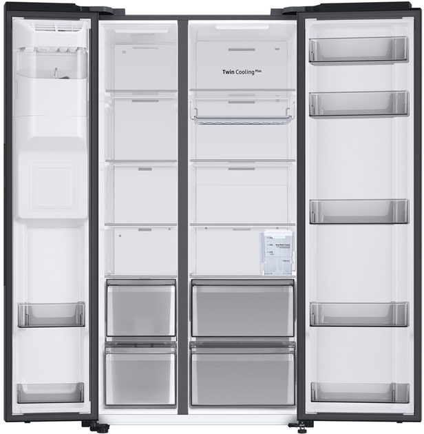 Side-by-side холодильник SAMSUNG RS68A8531B1 - зображення 2