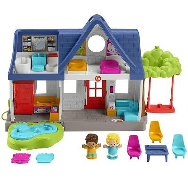 Ігровий набір Будинок Fisher-Price Little People Happy Explorers версія польською мовою (194735011346) - зображення 7