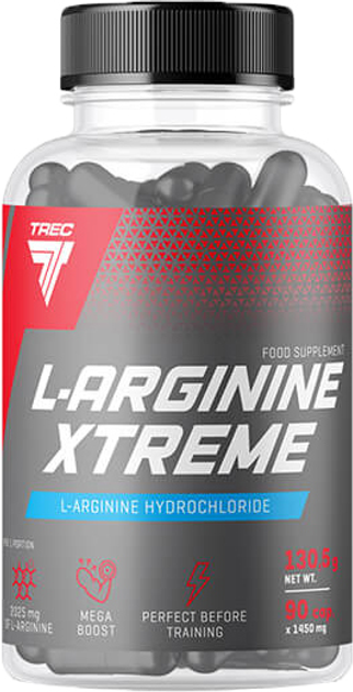 Харчова добавка Trec Nutrition L-аргінін Xtreme 90 до (5902114018764) - зображення 1