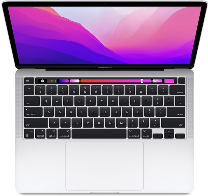 Ноутбук Apple MacBook Pro 13" M2 8/256GB 2022 (MNEP3ZE/A) Silver - зображення 2