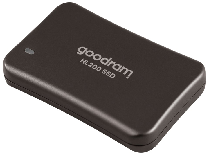 Dysk SSD Goodram HL200 512 GB USB 3.2 Type-C TLC Czarny (SSDPR-HL200-512) Zewnętrzny - obraz 3