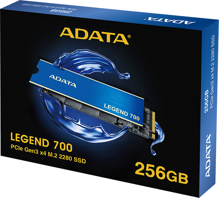Dysk SSD ADATA LEGEND 700 256GB M.2 NVMe PCIe 3.0 x4 3D NAND (ALEG-700-256GCS) - obraz 7