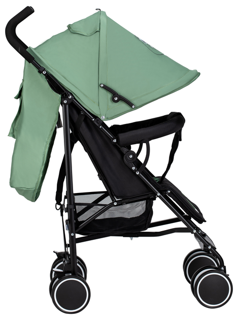 Коляска для дитини прогулянкова FreeOn Simple Black- Dark Green (48563) - зображення 2