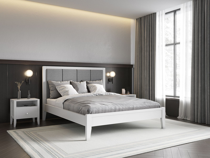 Кровать деревянная Верона Artwood 140х200 (Белая) – фото, отзывы ...