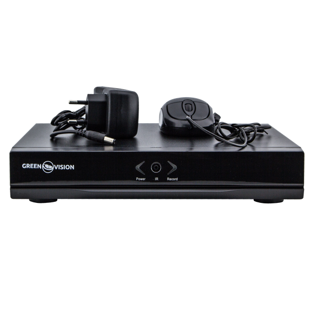 Видеорегистратор NVR для IP камер Green Vision GV-N-S 001/08 1080p - Фото 1 Видеорегистратор NVR для IP камер Green Vision GV-N-S 001/08 1080p - изображение 1