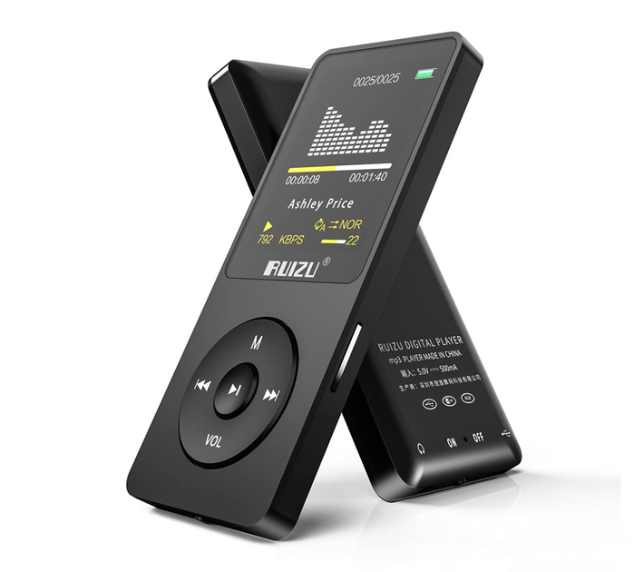 MP3 плеєр Ruizu X02 Hi-Fi 16Gb Original чорний Type C – фото, відгуки ...