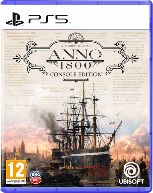 Gra PS5 Anno 1800 (Blu-ray) (3307216262084) - obraz 1