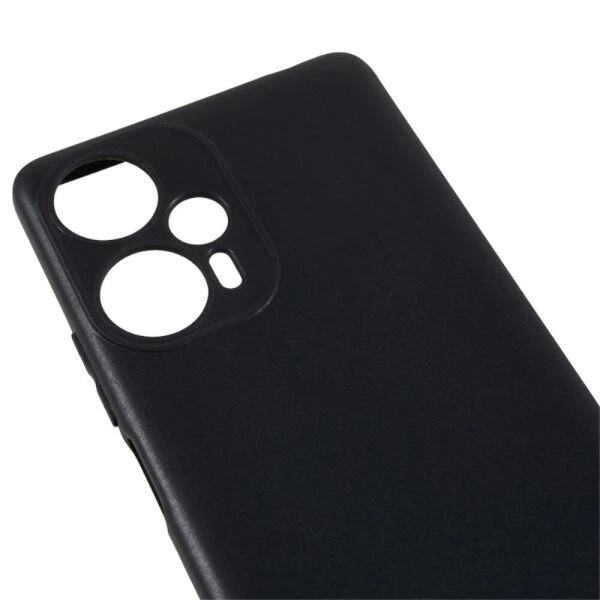 Силиконовый (TPU) чехол Deexe Matte Case для Xiaomi Poco F5 / Redmi Note 12 Turbo - Black - изображение 6