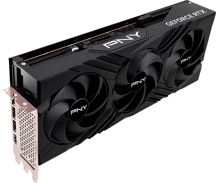 Karta graficzna PNY PCI-Ex GeForce RTX 4090 Verto 24GB GDDR6X (384bit) (2520/21000) (1 x HDMI, 3 x DisplayPort) (VCG409024TFXPB1) - obraz 3