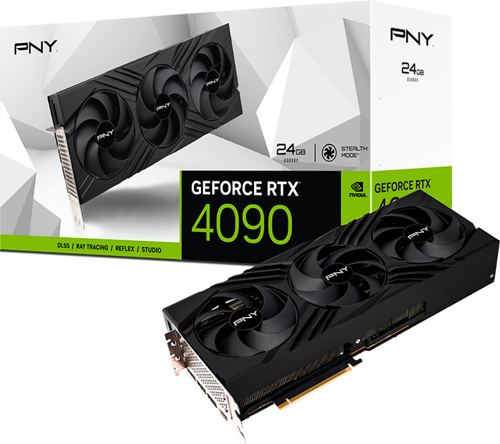 Karta graficzna PNY PCI-Ex GeForce RTX 4090 Verto 24GB GDDR6X (384bit) (2520/21000) (1 x HDMI, 3 x DisplayPort) (VCG409024TFXPB1) - obraz 9
