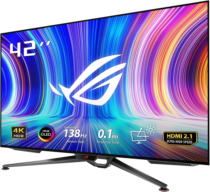 Монітор 41.5" Asus ROG Swift OLED PG42UQ (4711081707127) - зображення 2