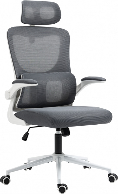Крісло GT RACER X-5728 White/Gray від Rozetka на платформі USKIDKA Акція на Крісло GT RACER X-5728 White/Gray від Rozetka