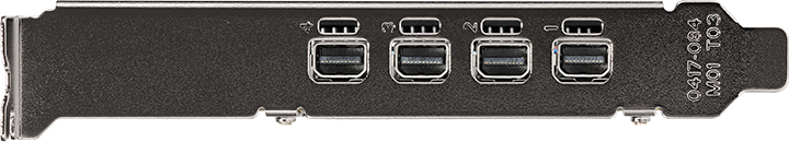 PNY PCI-Ex NVIDIA T1000 8GB GDDR6 (128bit) (4 x miniDisplayPort) (VCNT1000-8GBBLK-1) - obraz 6