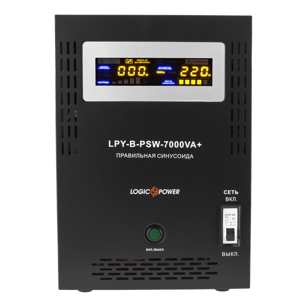 Комплект резервного питания для предприятий LP (LogicPower) ИБП + OPzS батарея (UPS B7000 + АКБ OPzS 15456W) - изображение 2
