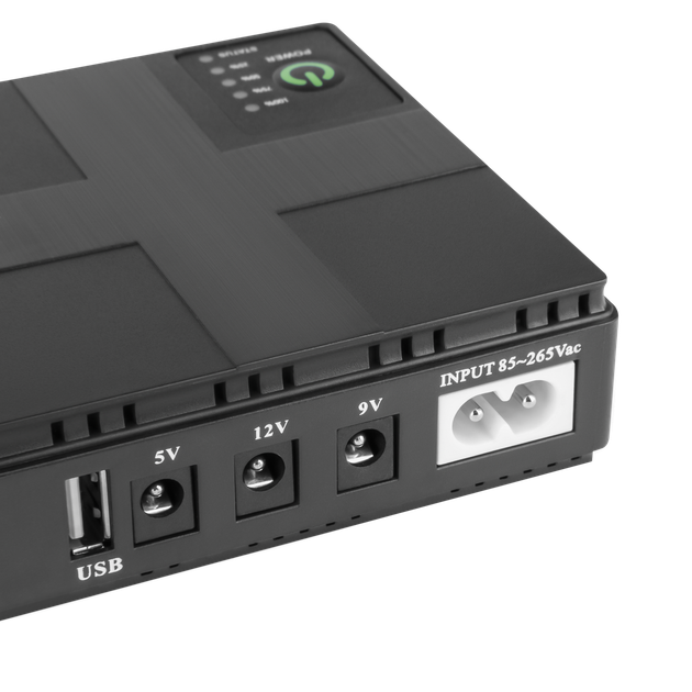 ИБП для роутера 18 Вт GreenVision GV-009-UPS-DC1018W 5/9/12V 10400 MAh Бесперебойник для WI-Fi UPS для роутера - изображение 4
