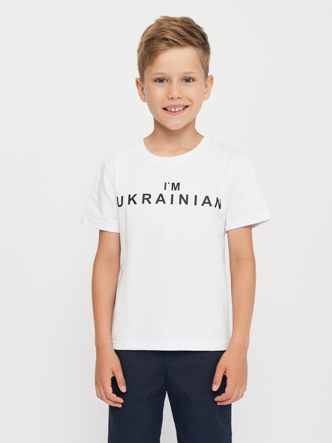 Футболка патриотическая детская SmileTime I am UKRAINIAN ULL36-68-2-2 ...