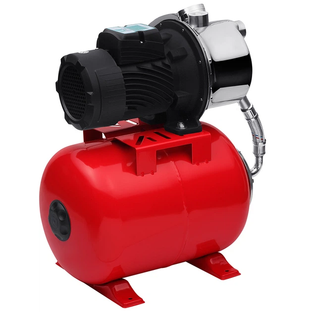 Насосна станція PUMPMAN відцентрова для чистої води ATSGJ800 800Вт 3.3м³/ч Hmax 43м об'єм 24л CV029791 - Фото 2 Насосна станція PUMPMAN відцентрова для чистої води ATSGJ800 800Вт 3.3м³/ч Hmax 43м об'єм 24л CV029791 - зображення 2