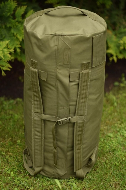 Військовий баул-рюкзак-сумка UKKA 120 л Олива - изображение 2