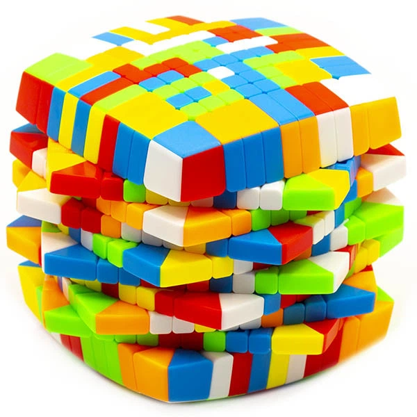 ShengShou Pillow 10x10 stickerless | Кубик Рубика 10х10 без наклеек - изображение 8