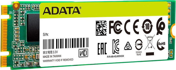 Dysk SSD ADATA Ultimate SU650 512GB M.2 SATAIII 3D NAND (TLC) (ASU650NS38-512GT-C) - obraz 3