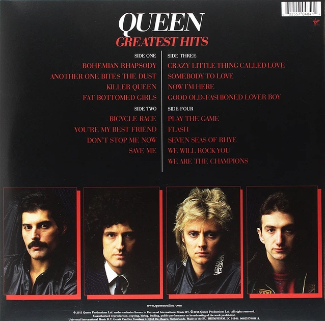 Виниловая пластинка Queen - Greatest Hits (2LP 180 грамм) - Фото 8 Виниловая пластинка Queen - Greatest Hits (2LP 180 грамм) - изображение 8