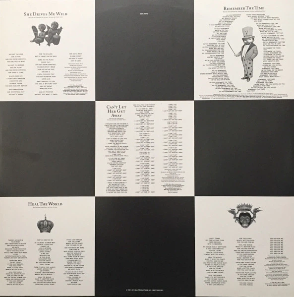 Виниловая пластинка Michael Jackson – Dangerous (2LP) - изображение 4