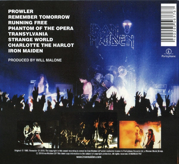 IRON MAIDEN CD16枚セット（ボーナスCD、DVDあり） Музичний CD диск Iron Maiden - Iron Maiden (Remastered) фірмовий