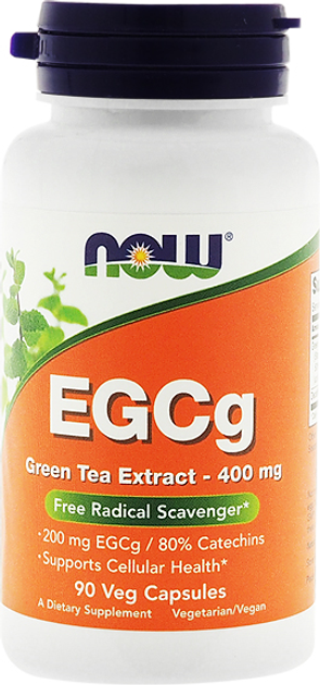 Suplement diety Now Foods EGCg Green Tea Extract 90 k (733739047045) - obraz 1