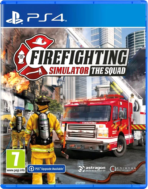 Гра PS4 Firefighting Simulator The Squad (Blu-ray) (4041417841035) - зображення 1