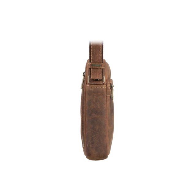 Чоловіча шкіряна сумка через плече Visconti TC66 Colt Havana Tan (Коричневий) - Фото 5 Чоловіча шкіряна сумка через плече Visconti TC66 Colt Havana Tan (Коричневий) - зображення 5