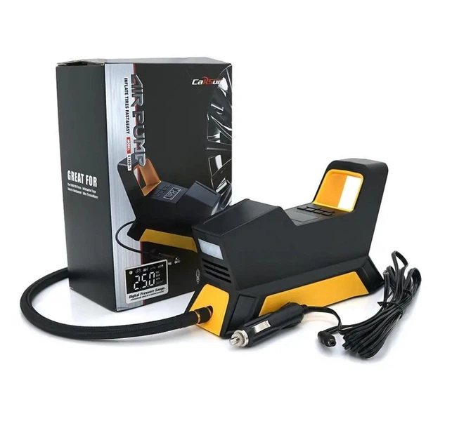 Компрессор автомобильный с дисплеем CarSun Air Pump C1809-1 электрический насос для подкачки шин 12V - Фото 7 Компрессор автомобильный с дисплеем CarSun Air Pump C1809-1 электрический насос для подкачки шин 12V - изображение 7