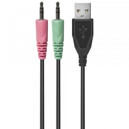 Наушники с микрофоном Defender X-Skull USB + 2x3.5mm jack черно-серые - Фото 5 Наушники с микрофоном Defender X-Skull USB + 2x3.5mm jack черно-серые - изображение 5