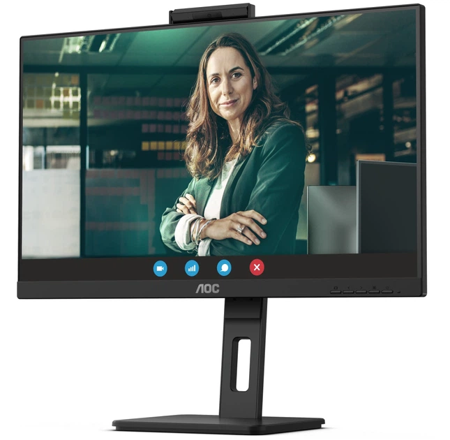 Monitor 23.8" AOC 24P3QW Czarny (4038986140775) - obraz 3