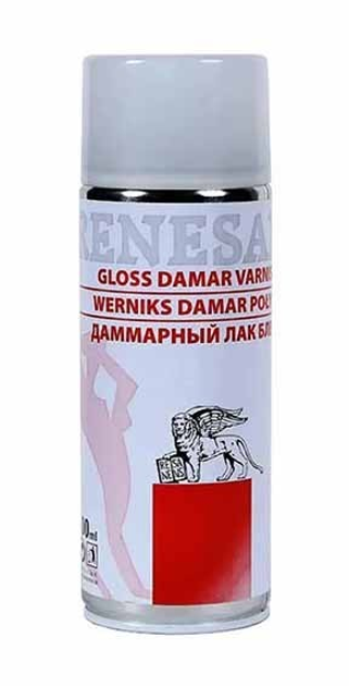 Даммарный лак в аэрозоле Dammar Varnish Gloss, глянцевый, 400 мл ...