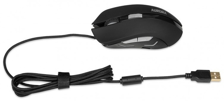 Миша Ibox Aurora A-1 USB RGB Black (IMOGS9031) - зображення 2